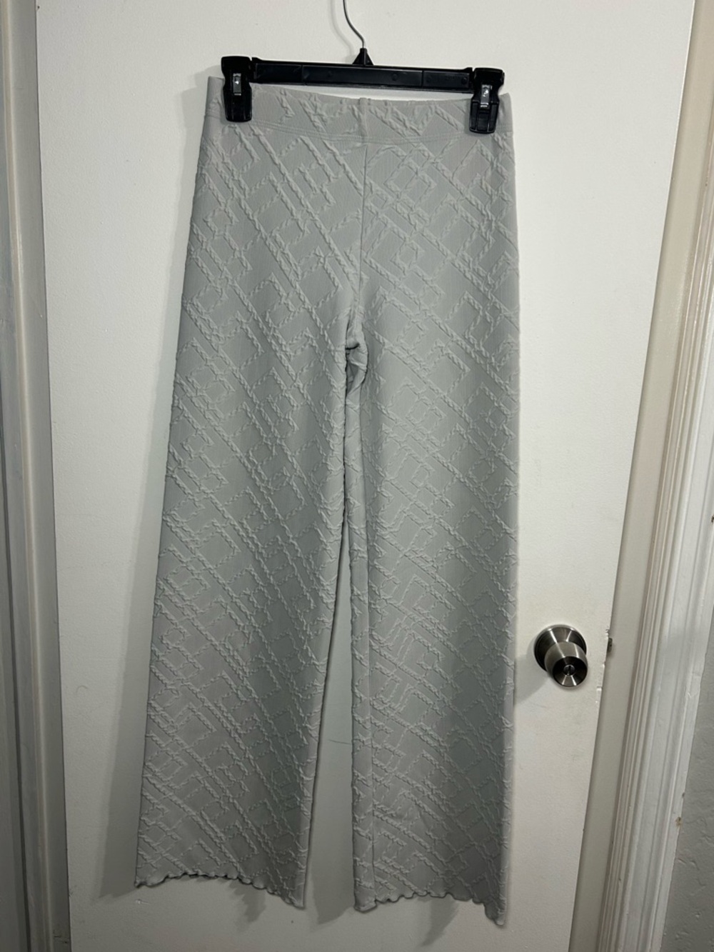Haystacks Harbor Mist Trello Brazilian Full Length Energy Pants NWT